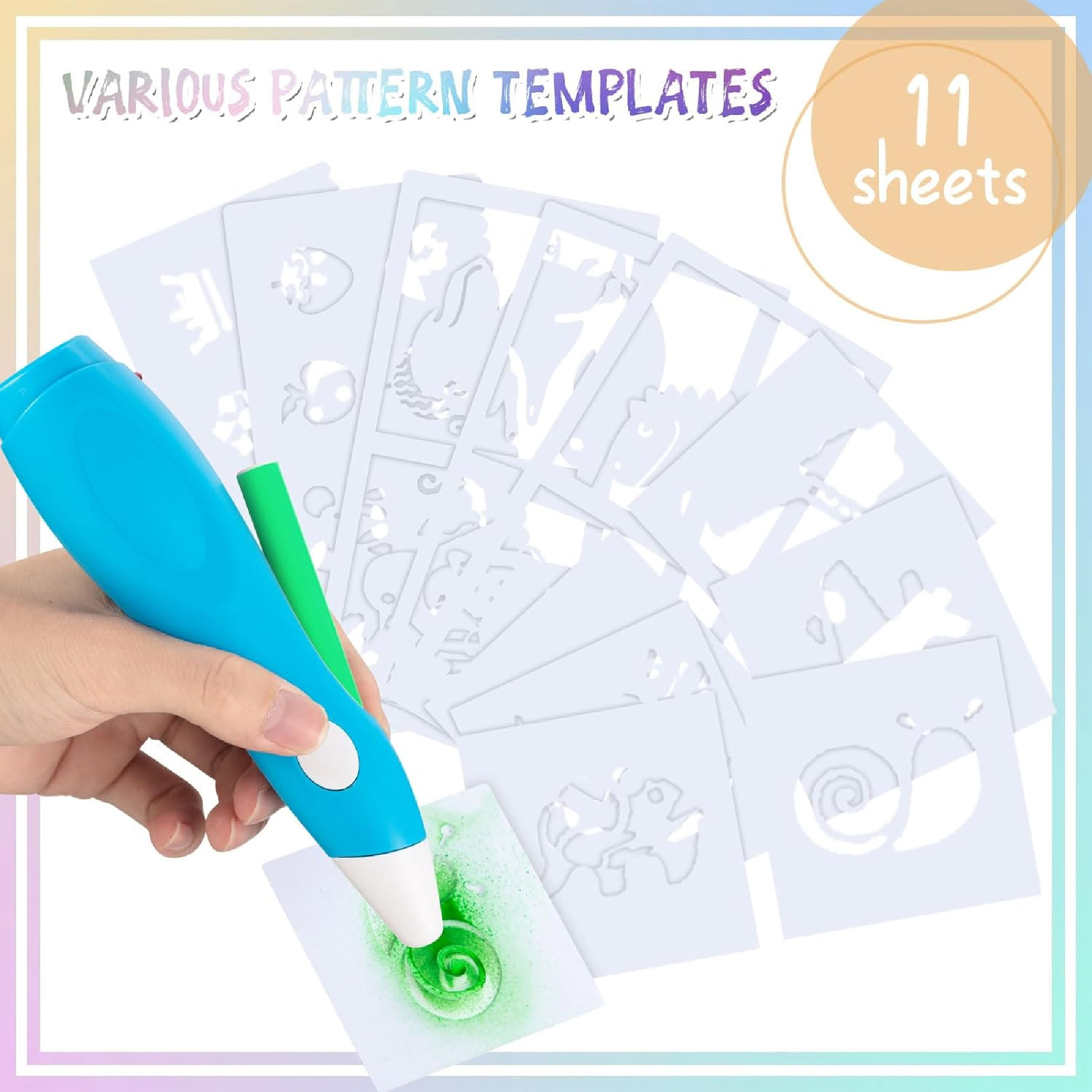 Vista 7 de Lapiz Bolígrafo Aerografo Niños Recargab